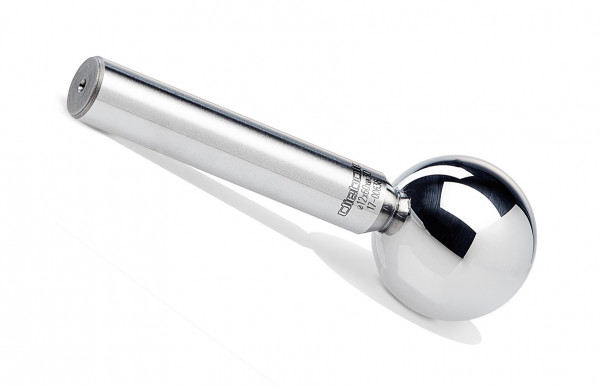 Rundlaufprüfdorn mit Kugel mit Zylinderschaft