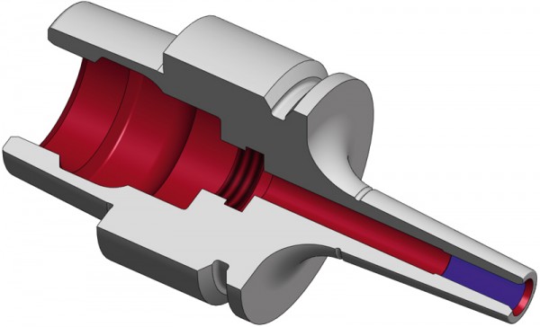 Schrumpffutter TUS HSK-E32 Ultraschlanke Ausführung