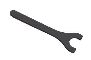 Spannschlüssel für Spannzangenfutter