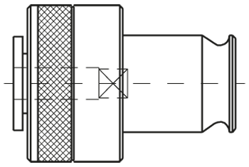 Schnellwechseleinsätze für Gewindeschneidfutter Typ WEK mit Rutschkupplung