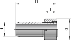 Kühlmittelübergaberohr HSK A/E