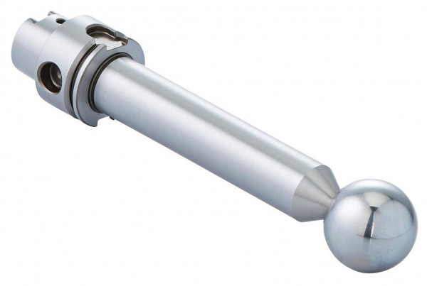 Rundlaufprüfdorn mit Kugel für Spindeln HSK
